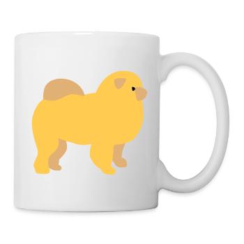 Chow-Chow - Mug blanc - blanc - Droite