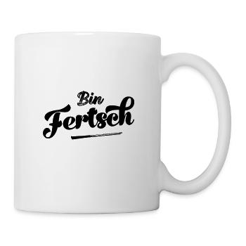 Fertsch Sachse Sachsen Sächsisch Ostdeutschland - Tasse - Weiß - Rechts