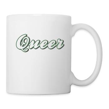 Unauffälliges Queer Design - Tasse - Weiß - Rechts