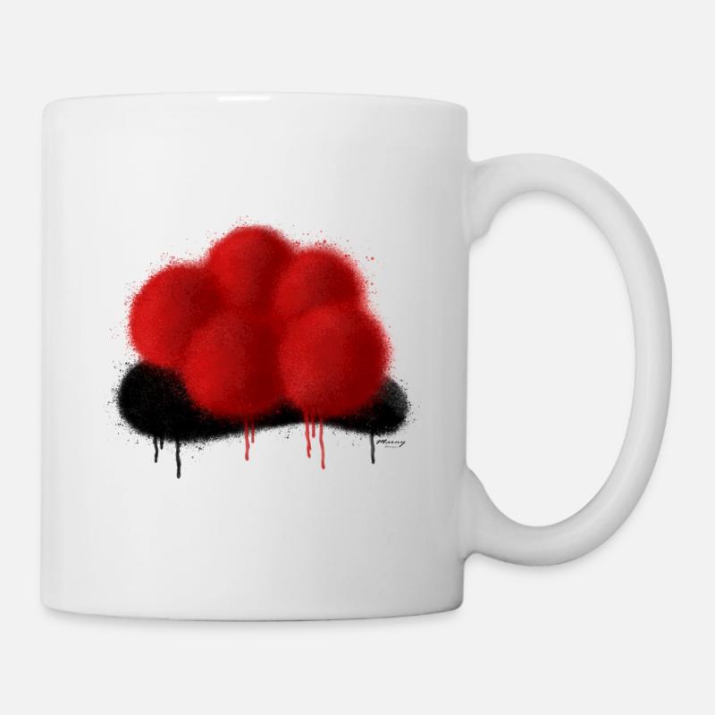 Bollenhut Black Forest Costume - Mug - white