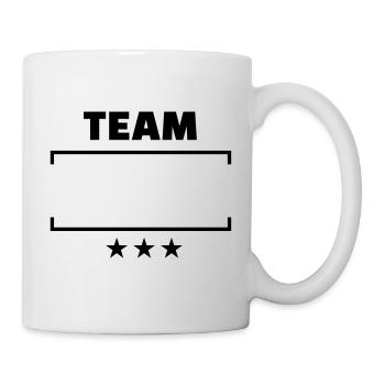 Team - Tasse - Weiß - Rechts