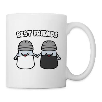 SEL ET POIVRE - Mug blanc - blanc - Droite