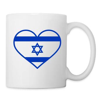 Israel - Tasse - Weiß - Rechts