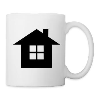 home icon - Mug - white - Right