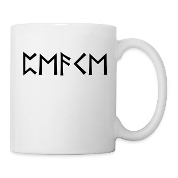 Peace - rune script - Mug - white - Right