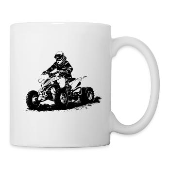 Quad Racing - ATV Racer - Mug blanc - blanc - Droite