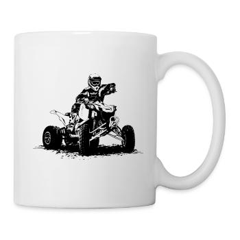 Quad Racing - ATV Racer - Mug blanc - blanc - Droite