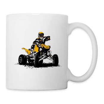 Quad Racing - ATV Racer - Mug blanc - blanc - Droite