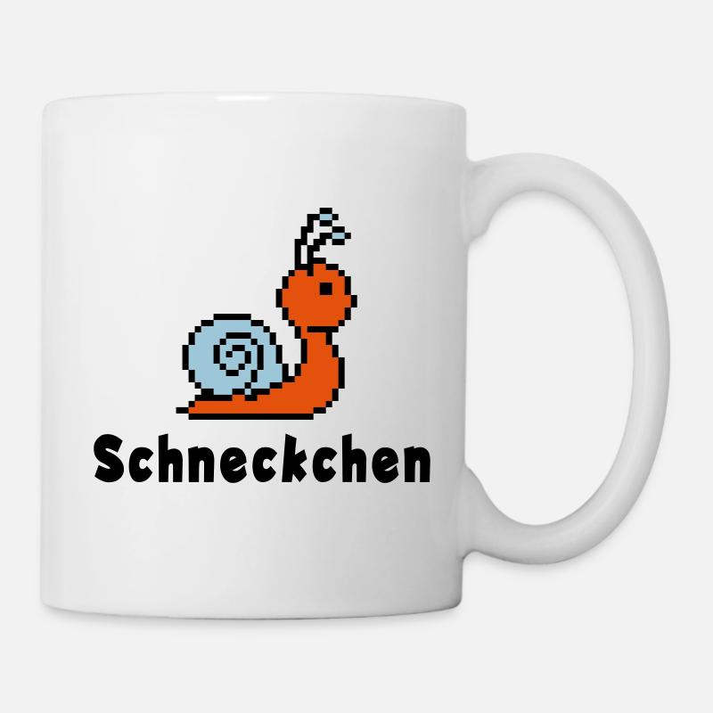 Schneckchen - Tasse - Weiß