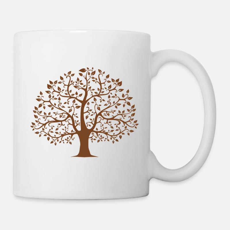 arbre - Mug blanc - blanc