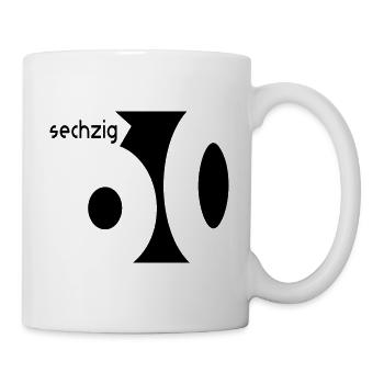 60. Geburtstag - Tasse - Weiß - Rechts