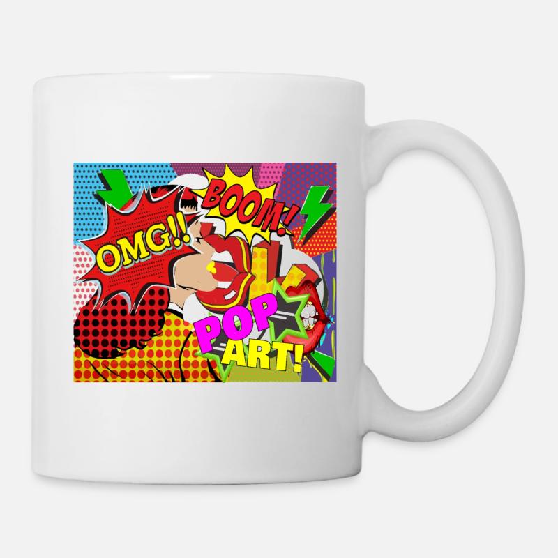 Pop Art - Mug blanc - blanc