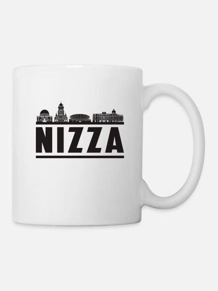 Nizza Nice Frankreich Urlaub Geburtstag Spruch - Tasse - Weiß