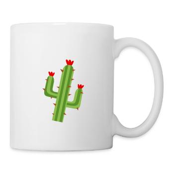 Cactus, cacti, succulents, cactus plants - Mug - white - Right
