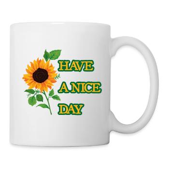 Have a nice day, gifts - Mug - white - Right