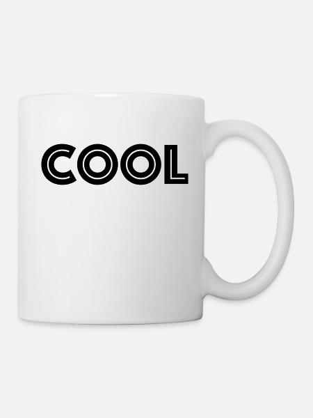 cool - Mug blanc - blanc
