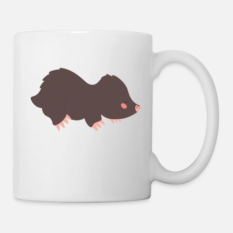 Taupe - Mug blanc - blanc