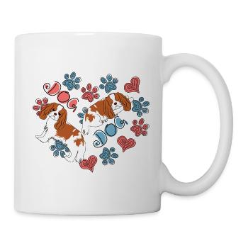 Cavalier King Charles Spaniel Chien - Mug blanc - blanc - Droite