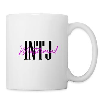 INTJ Thema 1 - Dunkel - Tasse - Weiß - Rechts