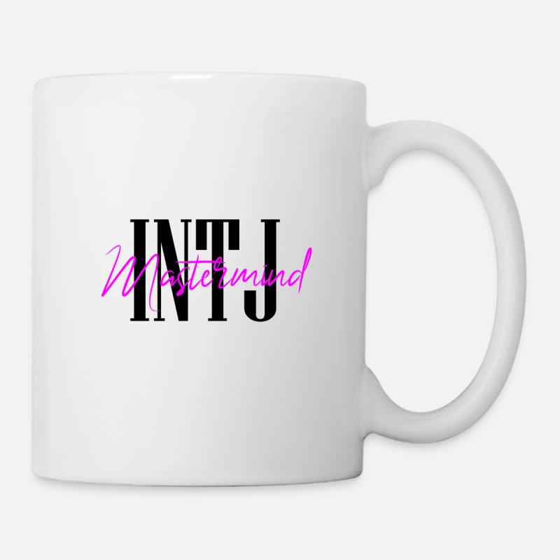 INTJ Thema 1 - Dunkel - Tasse - Weiß