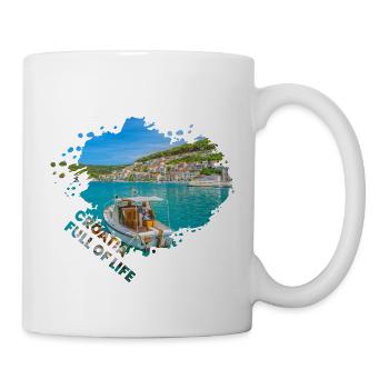 Croatie Croate Hrvatska Croatie Croates Croates Croates - Mug blanc - blanc - Droite