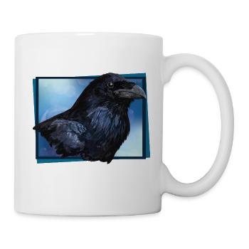 Raven - Mug - white - Right