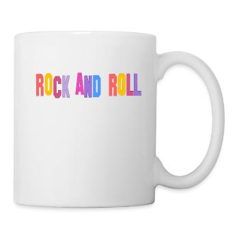 Rock and Roll - Tasse - Weiß - Rechts