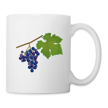 Grape, vine, autumn - Mug - white - Right