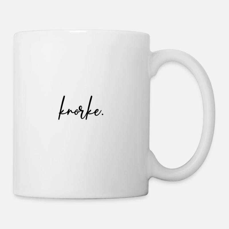 Knorke - Tasse - Weiß