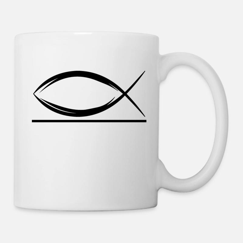 Jésus Christ Dieu Foi - Mug blanc - blanc