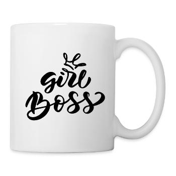 Girl boss - Mug blanc - blanc - Droite