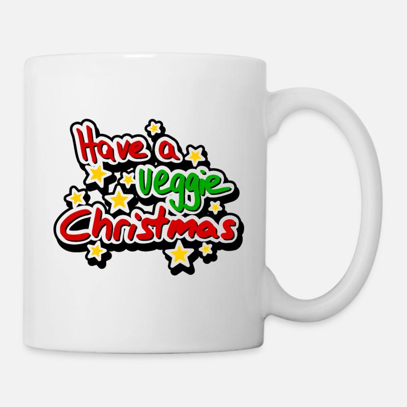Have a veggie Christmas - Mug - white
