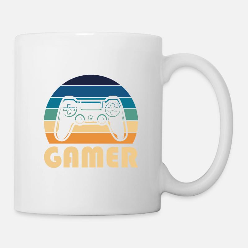 Joueur - Mug blanc - blanc