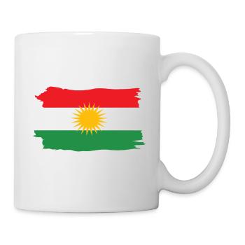 Kurdistan Kurdish Kurdish Kurdish Flag Shirt - Mug - white - Right