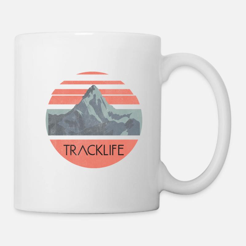 Tracklife running shirt - Mug - white