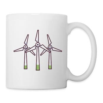 La transition énergétique est un système énergétique important. - Mug blanc - blanc - Droite