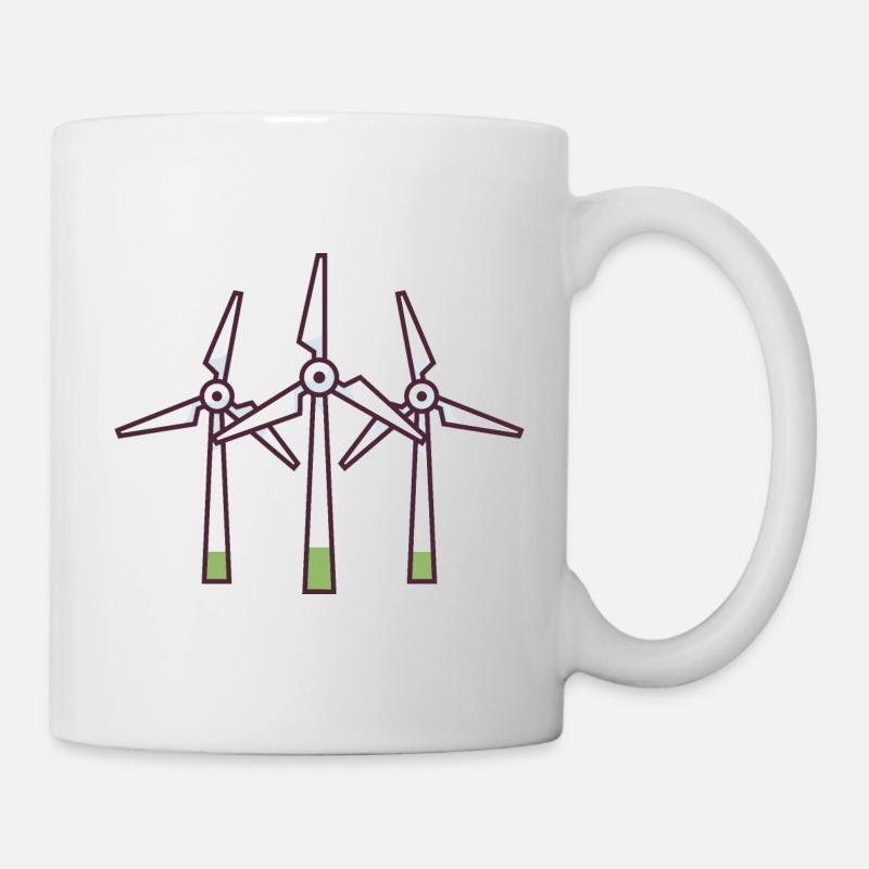 Energiewende ist ein bedeutendes Energiesystem. - Tasse - Weiß