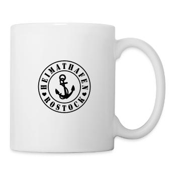 Heimathafen Rostock - Tasse - Weiß - Rechts