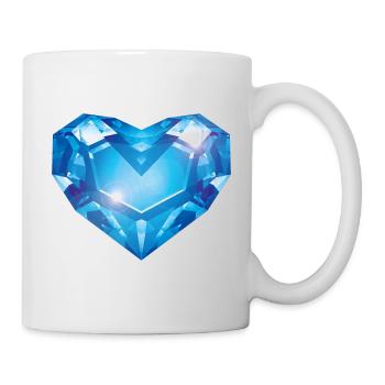 Valentine's day heart - Mug - white - Right