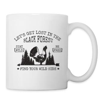 Permet de se perdre - Mug blanc - blanc - Droite