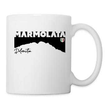 Marmolata Marmolada plus haut sommet dolomites - Mug blanc - blanc - Droite