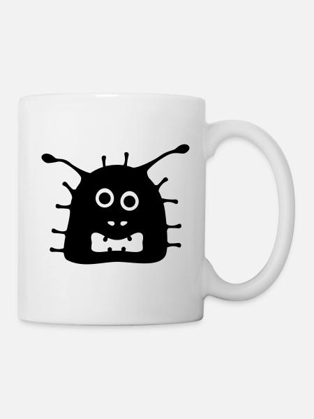 Covi the crazy corona virus - Mug - white