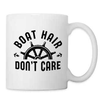 Boot Haar nicht kümmern - Tasse - Weiß - Rechts