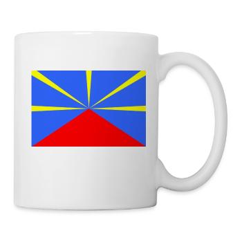 Flagge Meeting - Tasse - Weiß - Rechts
