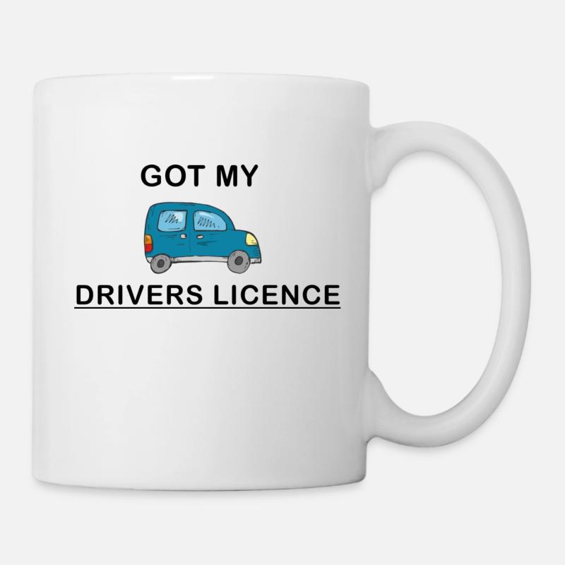 Drivers Licence - Mug - white