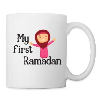 Mon premier Ramadan/ 1. Serment / Musulman /Islam/Allah - Mug blanc - blanc - Droite
