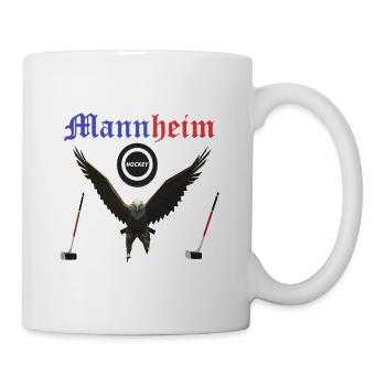 Mannheim Fan Design - Tasse - Weiß - Rechts