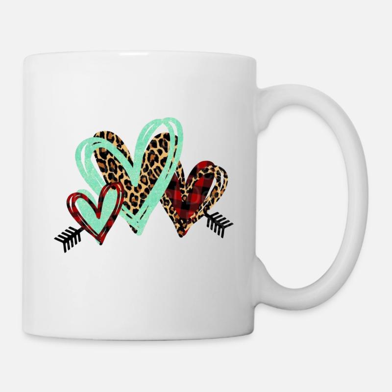 CORAZON ANIMAL PRINT - Mug - white