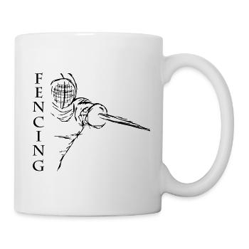 Fencing - Mug - white - Right