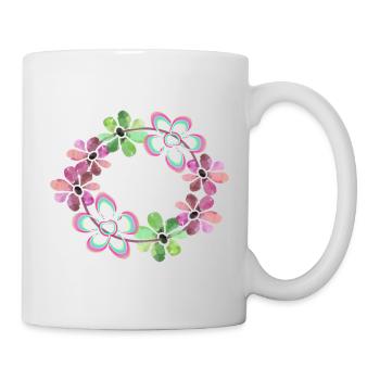 Flower Flowers - Mug - white - Right